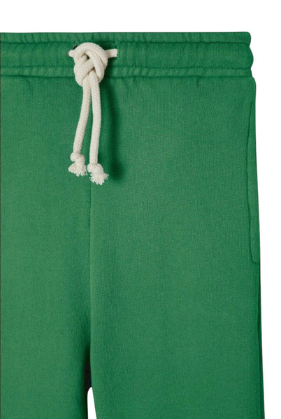 Pantalone in felpa verde per neonati e bambini American Vintage KIZU05 GOLF 