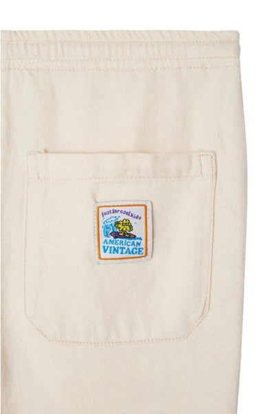 Pantalone sabbia per bambini American Vintage KTIR10A ECRU 