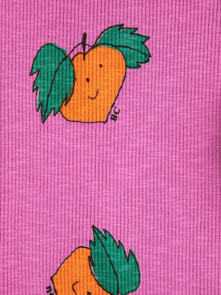 Leggings fucsia scuro con stampa all over per neonata e bambina Bobo Choses B126AC083 UNI 
