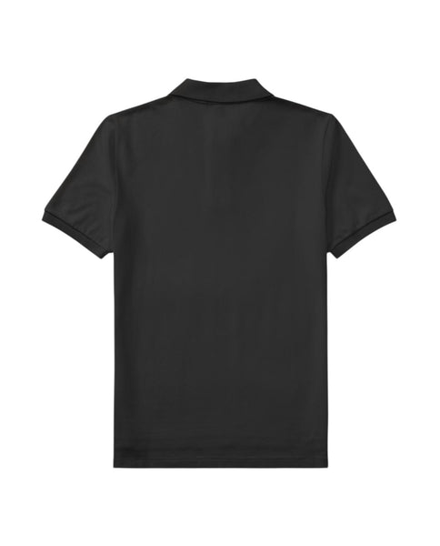 Polo nera con logo per bambino Ralph Lauren Kids 323603252001 BLACK 