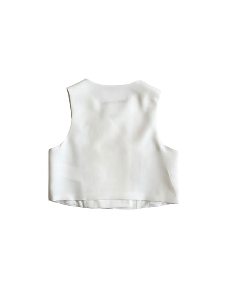 Gilet latte per bambina Lulù by Miss Grant LL4441 LATTE 