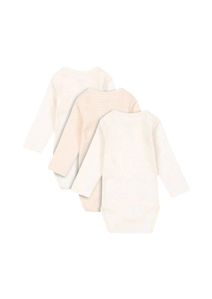 Set 3 body per neonata Konges slojd FA100035 BLUSH MIX 