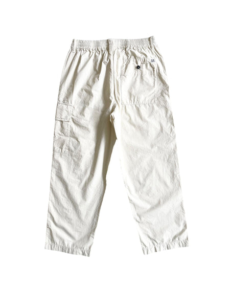 Pantalone beige con logo per bambino C.P. Company CUP014-LLC05 10203 