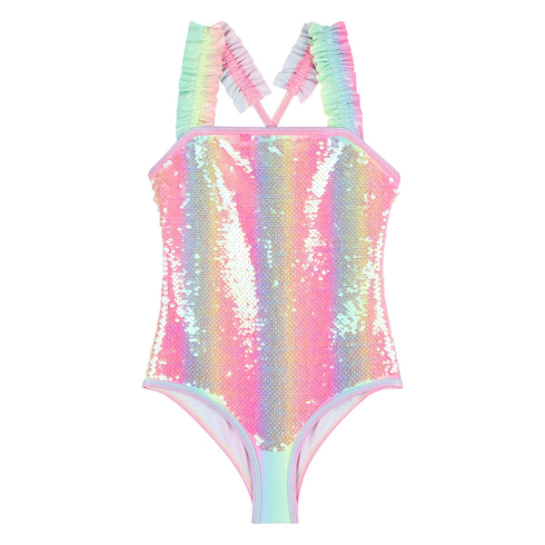 Costume con paillettes multicolor per bambina BILLIEBLUSH U22200 Z41 