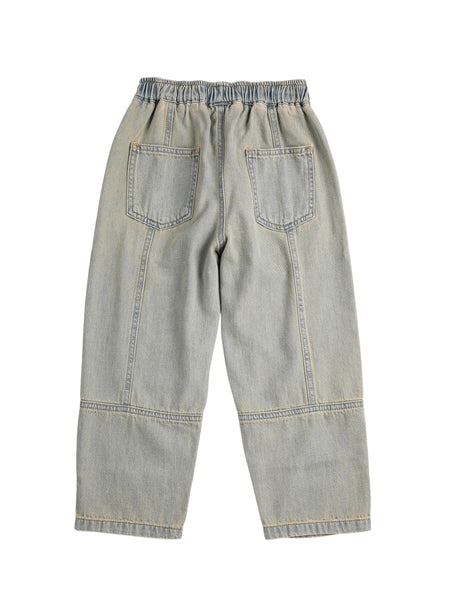 Jeans in denim slavato per neonato e bambino Bobo Choses B126AC098 UNI 