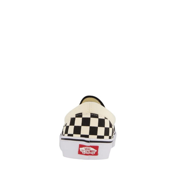 Slip-On nera e bianca per bambini Vans VN000EYBWW1 BLKWH 