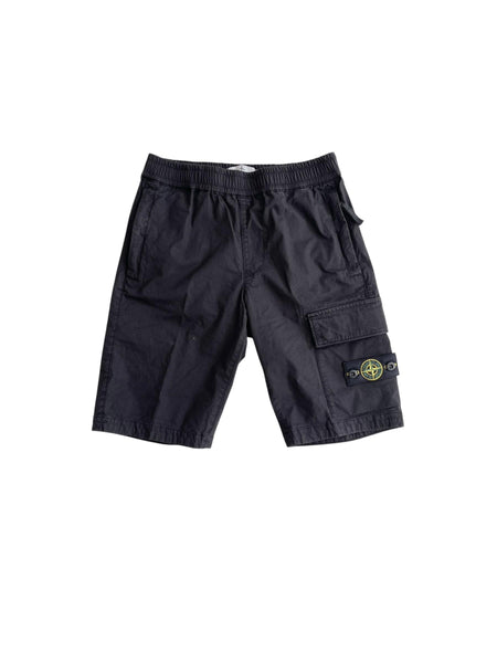 Bermuda cargo nero per bambino Stone Island L1S16L100003 S0001 V0029 