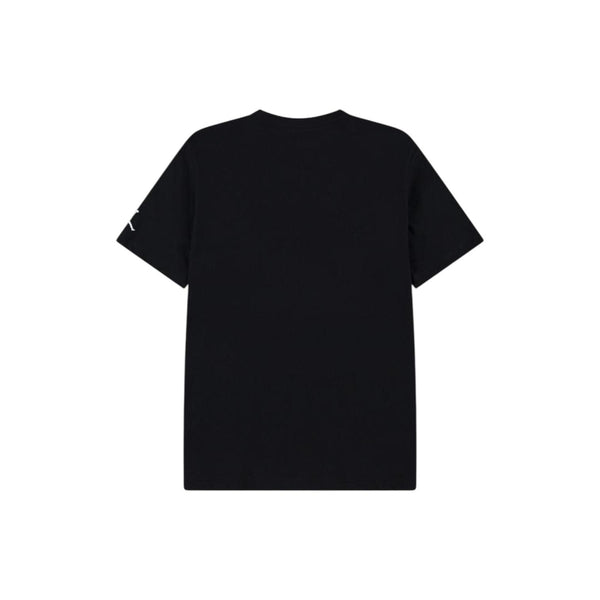 T-shirt nera con stampa per bambino Jordan 95F057 023 
