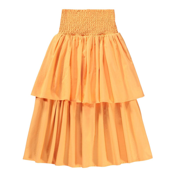 Gonna lunga arancione per bambina Molo BRENNA 5475 