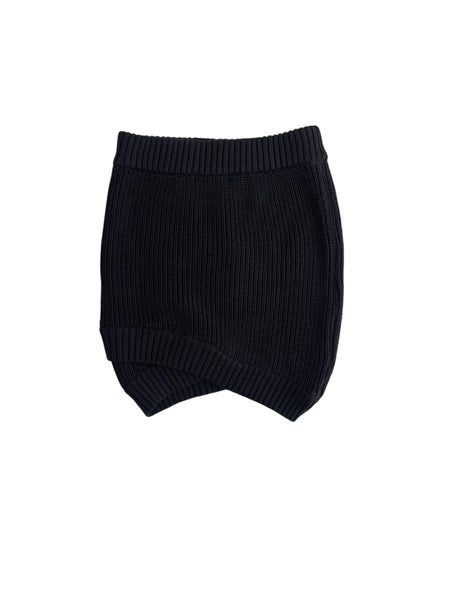 Gonna in maglia nera con logo Hinnominate 3642GW00185 NERO 