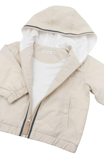 Giubbino beige per neonato Bamboom 1167 ALMOND CREAM 