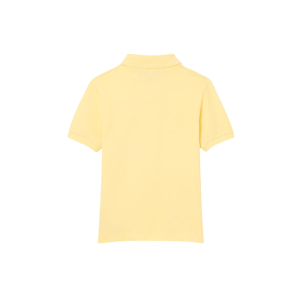 Polo gialla con logo per bambino Lacoste 947354 Y99 