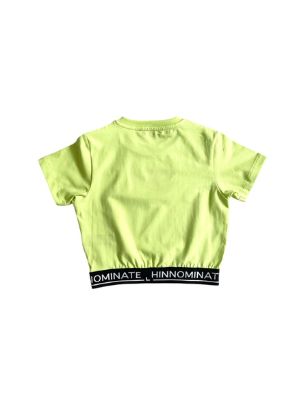 T-shirt cedro con logo per bambina Hinnominate 3646MY00360 CEDRO 