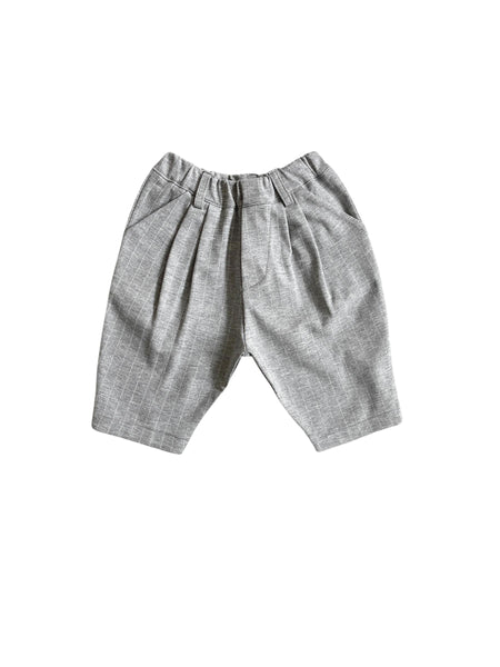Pantalone grigio gessato per neonato Fiorile 1501 001 