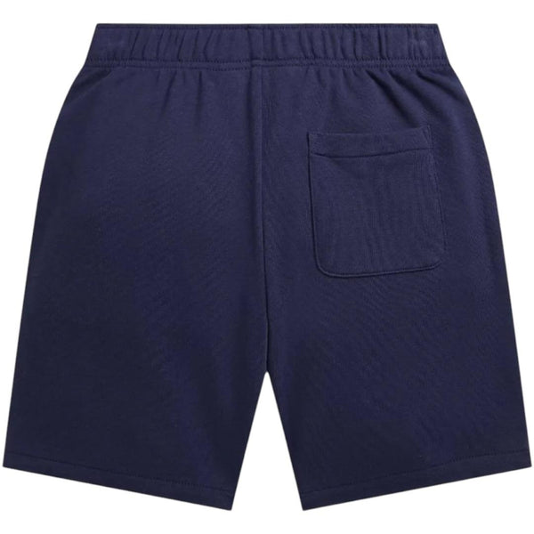 Shorts in felpa blu con logo per bambino Ralph Lauren Kids 323964135002 NEWPORT NAVY 