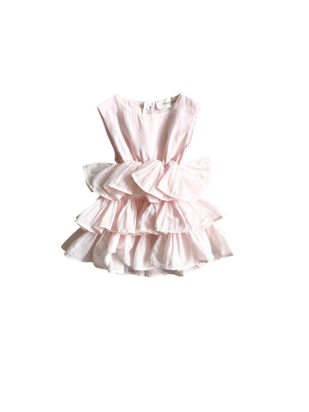 Abito rosa per neonata Fiorile 1563 030 