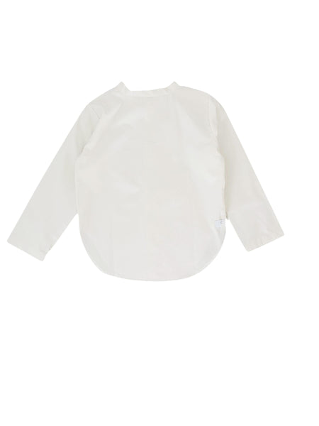 Camicia beige per neonato e bambino Gayalab CAMICIA CAPRI BEIGE 