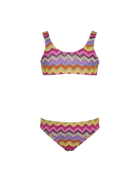 Bikini multicolor per bambina F**K FJ26-SG0611MC MULT 