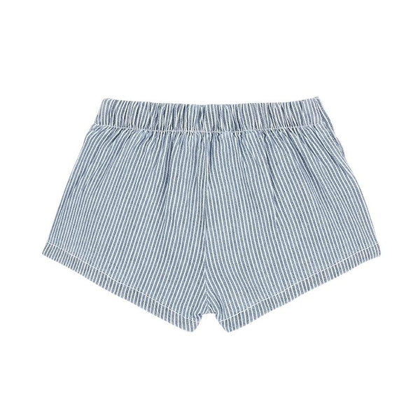 Shorts a righe per neonata 1+ more in the family DEIA DENIM 