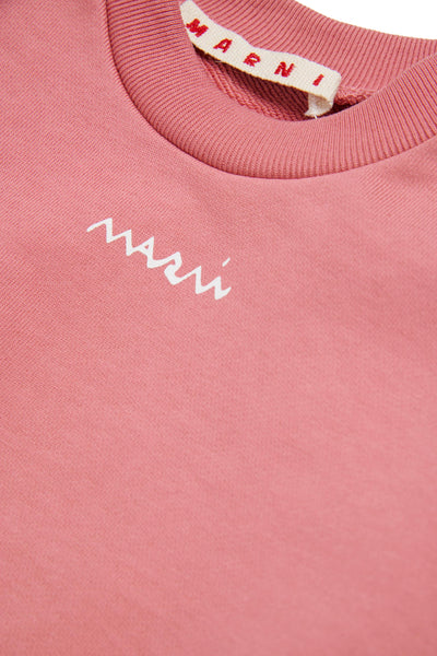 Felpa rosa per bambina Marni M01513 0M350 