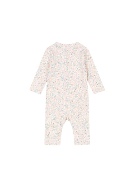 Tutina multicolor con stampa all over per neonata Konges slojd FA100037 PRATO FIORI 
