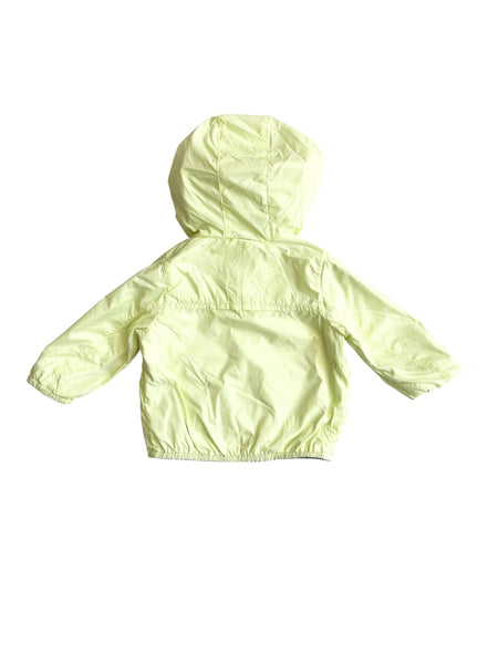 Giubbino reversibile salvia e giallo per neonati K-WAY K2123IW C0Z 