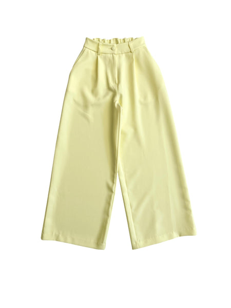 Pantalone giallo per bambina Lulù by Miss Grant LL4201 GIALLO 