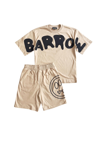 Completo sabbia con logo per bambino Barrow S6BKJUTB030 092 