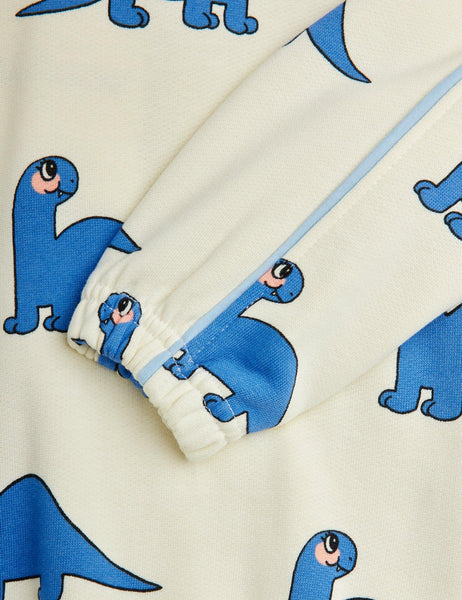 Felpa panna con stampa all over per neonati e bambini Mini Rodini 2572011411 OFFWHITE 
