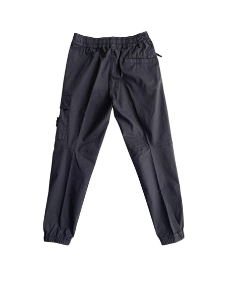 Pantalone cargo nero per bambino Stone Island L1S163100003 S0001 V0029 