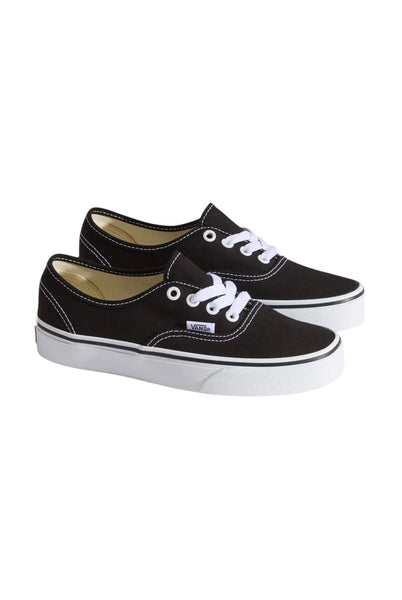 Sneakers Authenthic nera per bambini Vans VN000E9BLA1 BLACK 