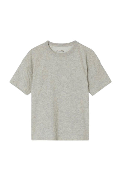 T-shirt grigio chiaro per neonati e bambini American Vintage KRUZ02A GRIS CLAIR 