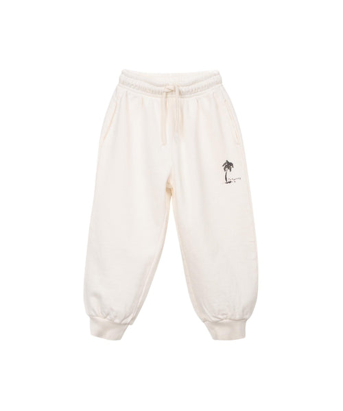 Pantalone in felpa panna con stampa per bambino Play up 3AS11602 P0088 