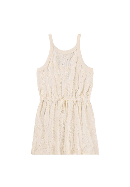 Abito beige con motivi in spugna per bambina Molo CAMDEN 9530 