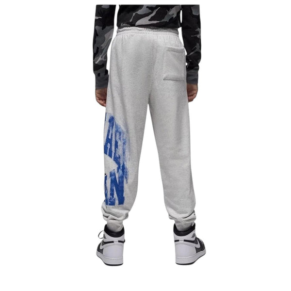 Pantalone in felpa grigio per bambino Jordan 95F098 X58 