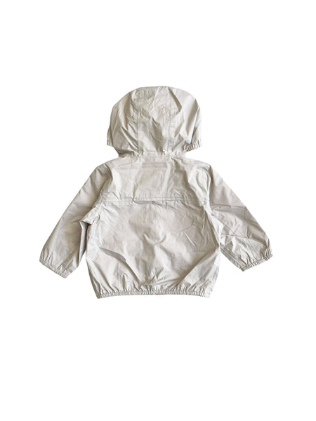 Giubbino reversibile beige e pesca per neonata K-WAY K2123IW C53 