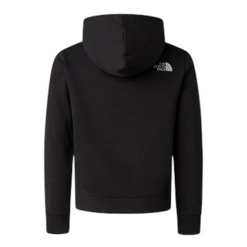 Felpa nera con logo per bambini The North Face NF0A8GR8JK3 JK31 