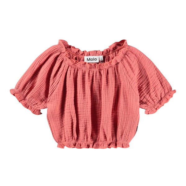 Top corallo per bambina Molo RAFAELA 8152 