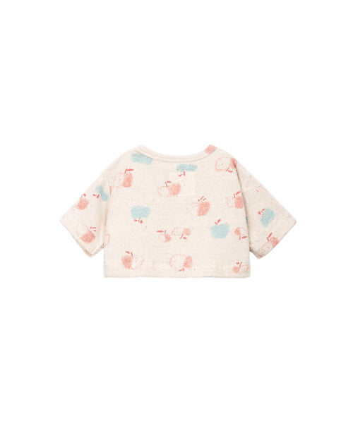 Maglia beige con stampa all over per neonata Play up 2AS11351 E768N 