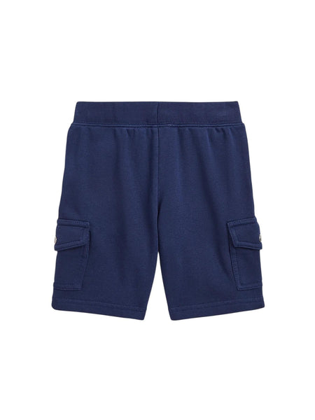 Shorts blu con logo per neonato e bambino Ralph Lauren Kids 322958158002 NAVY 