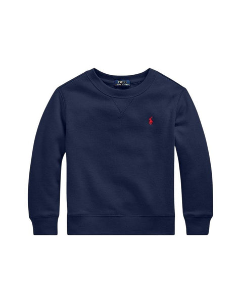 Felpa blu con logo per neonati e bambini Ralph Lauren Kids 322772102002 NAVY 