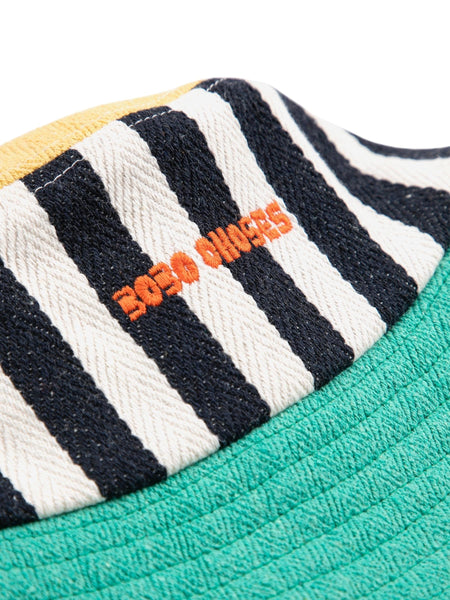 Cappello multicolor con logo per neonati e bambini Bobo Choses B126AI047 UNI 