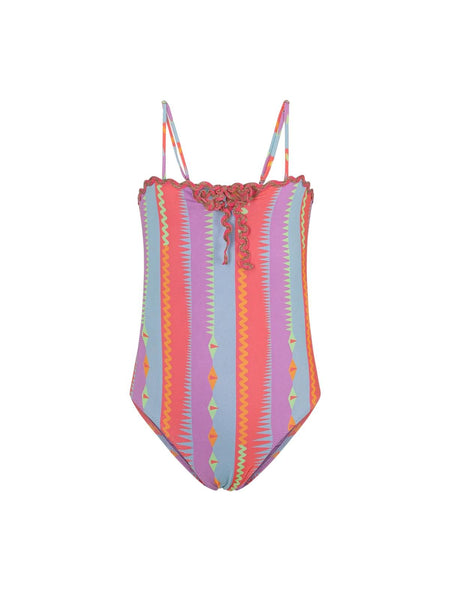 Bikini intero multicolor per bambina F**K FJ26-SG0332X24 FANT 