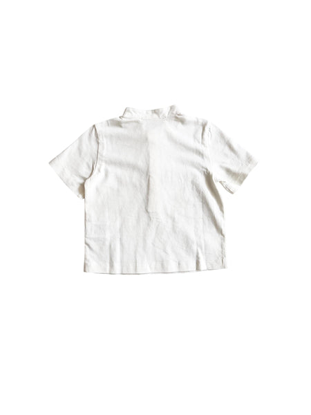 T-shirt serafino panna per neonato Zhoe & Tobiah JJJ11 1 
