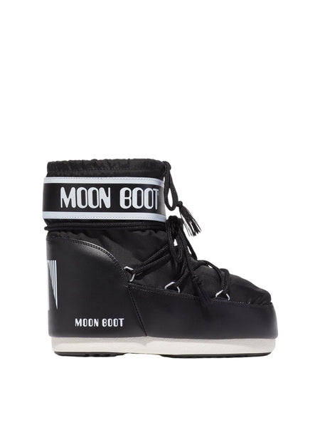 Stivale icon low in nylon nero per bambini Moon Boot 80D1409340 N001 