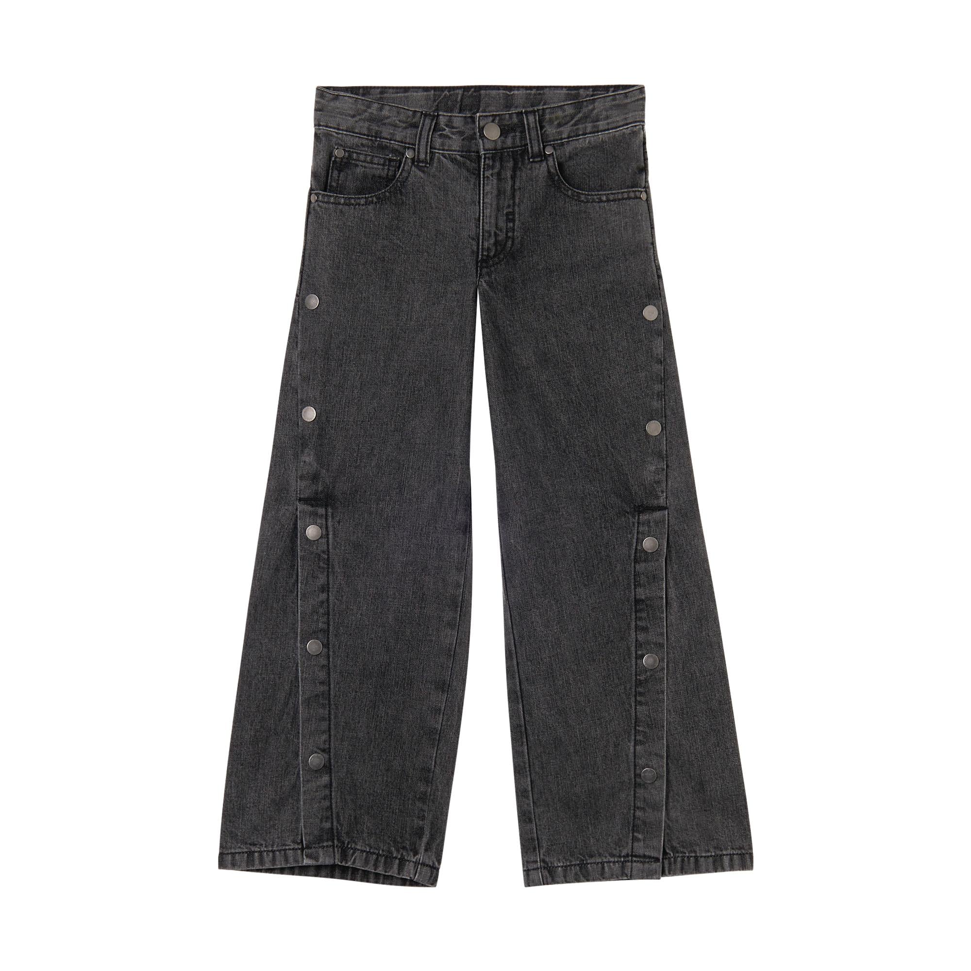 Jeans in denim nero per bambina Stella McCartney kids TX6D40-Z0746 961 