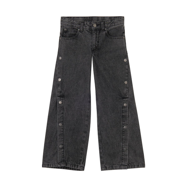 Jeans in denim nero per bambina Stella McCartney kids TX6D40-Z0746 961 