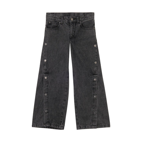 Jeans in denim nero per bambina Stella McCartney kids TX6D40-Z0746 961 