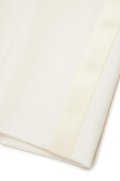 Bermuda panna con logo per bambina MM6 Maison Margiela M60968 M6103 