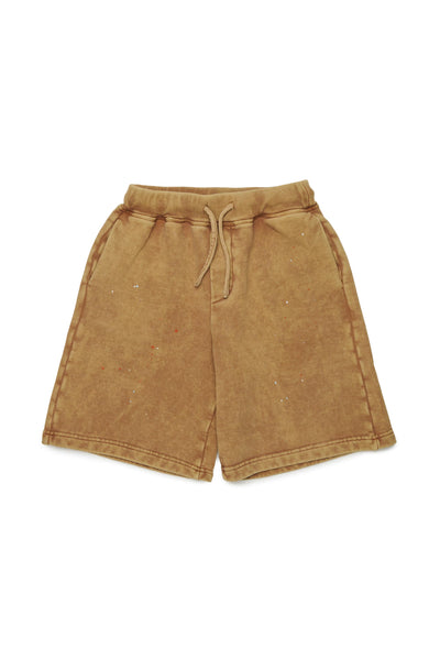 Bermuda sabbia con logo per bambino Dsquared2 DQ3202 DQ730 